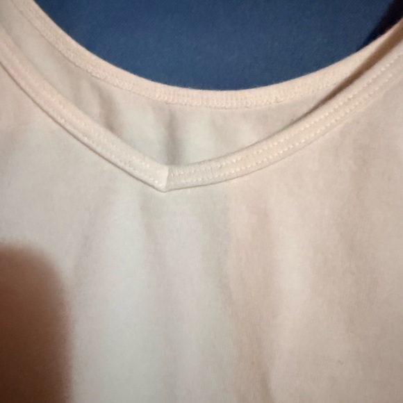 Felina Black and White Zebra Print Top with Pink Butterflies and Cream Tank Top - Picture 5 of 7